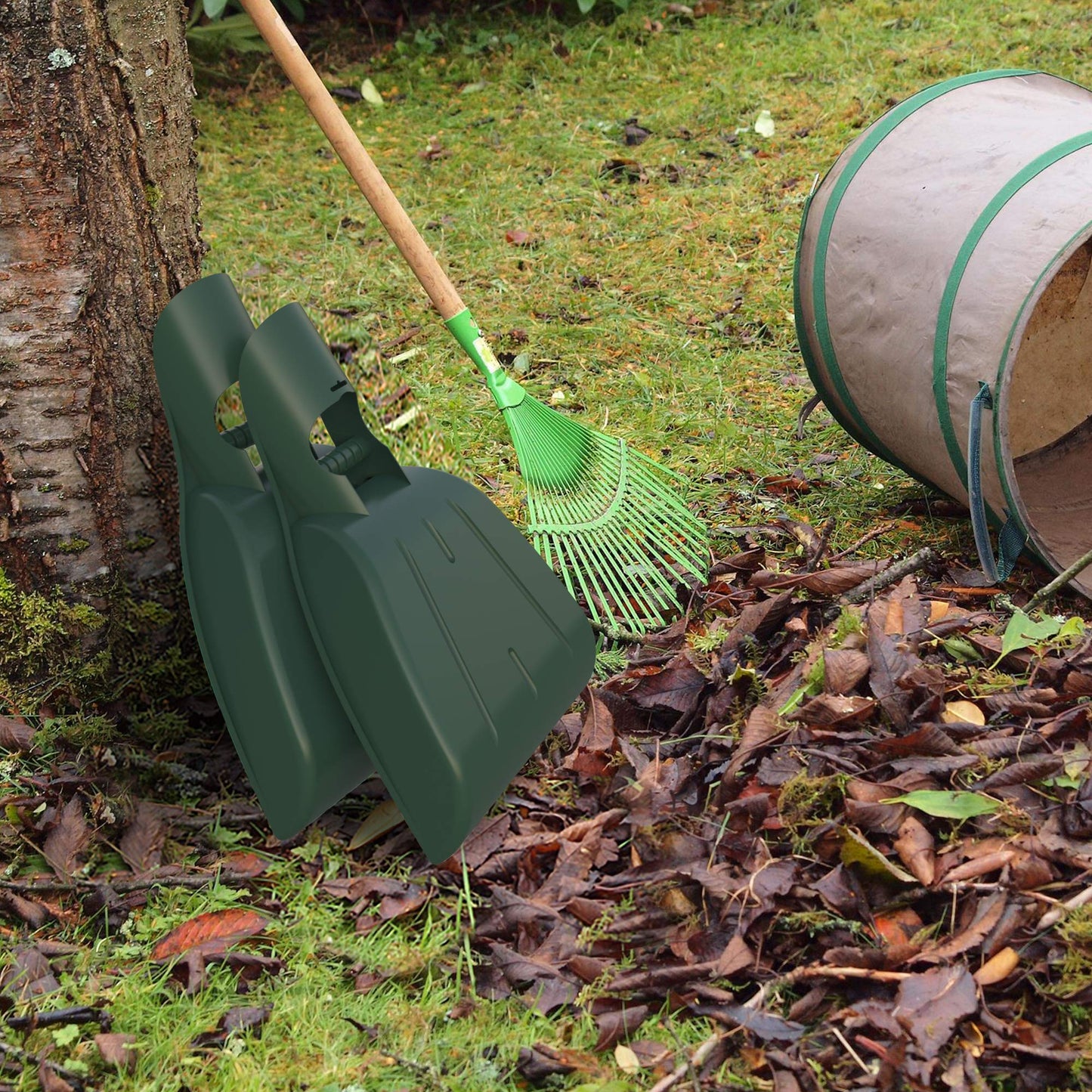 š„Free your handsš„-Leaf Scoops Hand Rakes Grabber Tool