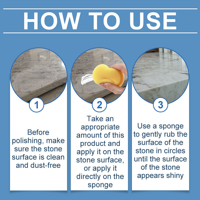 Stone Polishing Paste for Renovation & Shine