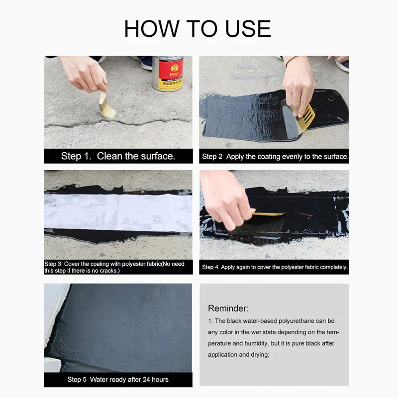 💥Black Friday Sales - 50% OFF💥Polyurethane Waterproofing and leak repair Eco-friendly coating
