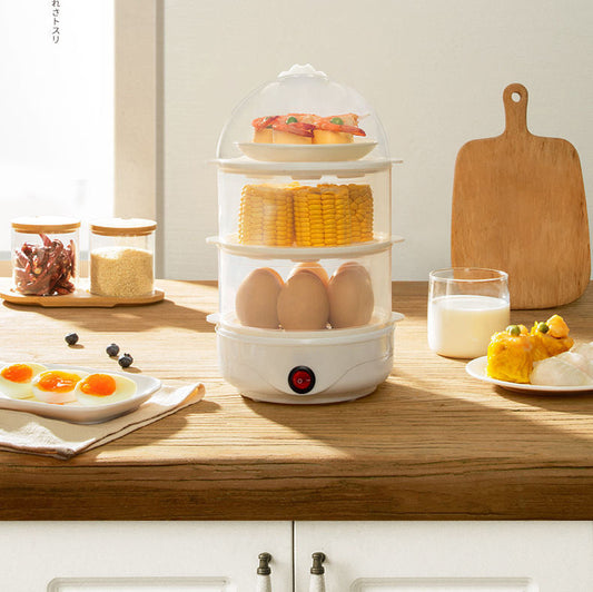 Cozinheiro de Ovos Multicamadas para Café da Manhã