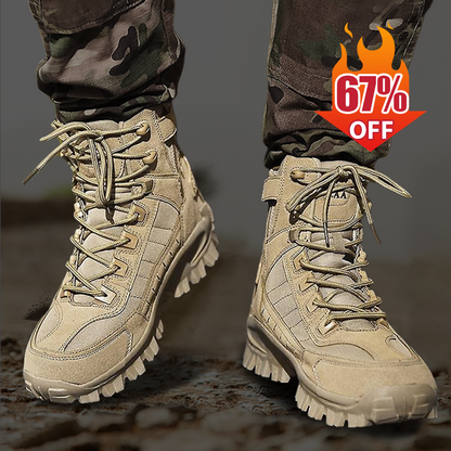 🥾ÚLTIMO DIA – 67% OFF! 🔥Botas Táticas Esportivas – Impermeáveis e Antiderrapantes, Punho Reforçado para Uso Outdoor/Treinamento/Militar⚡📦