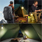 ⚡🌿 CARGA RÁPIDA, LUZ SUAVE 🌿⚡ Lanterna de Acampamento Suspensa – Estilo Vintage com Entrada Type-C, Bateria de 400mAh com longa duração. Ideal para churrascos no quintal, pesca à luz da lua e aventuras ao ar livre, sua luz portátil perfeita. 🍢🌙🎣🏕️