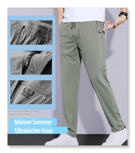 Herren Sommer Ice Silk Sweatpants - Kaufen Sie 2 versandkostenfrei