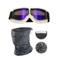 🥽🏍️Óculos para capacete moto vintage – proteção UV, antiembaçante e alça ajustável🛡️