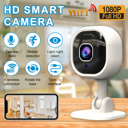 Câmera de segurança HD inteligente sem fio para casa