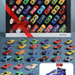 Alloy Car Bounce Power Model Toys