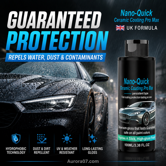 ✨Spray de Revestimento Cerâmico Nano Hidrofóbico Alto Brilho🚗