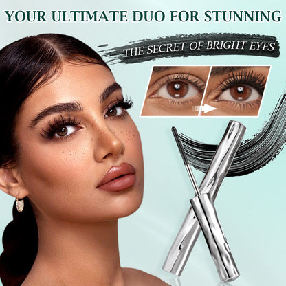 🥳🥳 PROMOÇÃO 2026 – SUPER VENDIDA! 💞 Mais de 50.000 unidades vendidas! 👁️✨ Cílios incríveis o dia todo, sem borrar! Máscara de Cílios Fibrosa Impermeável para Volume Natural. 💖💃
