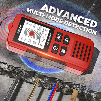 Detector de Metal e Parede Multifuncional Portátil 🛠️ | Encontre Objetos com Precisão Total! ✅