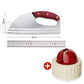 🥬 50% DE DESCONTO! Faca de cozinha ergonômica – design para pegada frontal e punho antiderrapante. Ideal para quem tem artrite ou fraqueza nos punhos. Corte legumes e carnes com facilidade. Ótima opção de presente para amantes da culinária. 🍅🔪