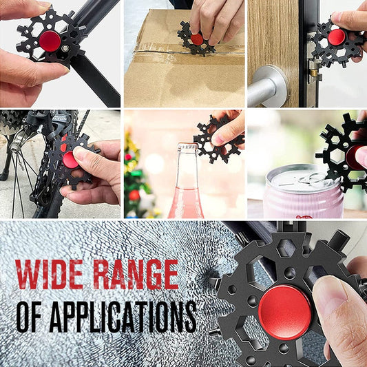 🔥Promoção Quente🔥Chave Estrela de Neve Multifuncional com Giro de Dedo