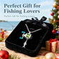 🎣 Colar com Pingente de Carretel de Pesca Miniatura 🎁