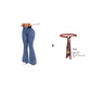 🥳PROMOÇÃO QUENTE 2026🥳MAIS DE 50 MIL VENDIDOS!👖 50% DE DESCONTO! Calças Jeans Flare de Cintura Alta Elástica – Controle abdominal suave, elastano confortável. Bota flare que valoriza o corpo. Perfeita para o dia a dia. 🌸