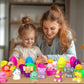 🔥Melhor presente para Páscoa - 50% DE DESCONTO - 🎁24 UNIDADES DE OVOS DE PÁSCOA PRÉ-CHEIOS COM BRINQUEDOS SLOW RISING SQUISHY