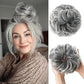 💗ÚLTIMO DIA - COMPRE 1 LEVE 1 + BRINDE GRÁTIS!!💗 Extensão de cabelo coque cacheado bagunçado com faixa de cabelo