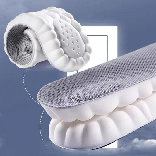 👣 Leve 2, Pague 1🔥 Palmilha Térmica em Formato U Confortável – Suporte de Arco e Absorção de Impacto – Estrutura de Colmeia Respirável, Alívio de Dores 🏃‍♂️