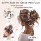 💗ÚLTIMO DIA - COMPRE 1 LEVE 1 + BRINDE GRÁTIS!!💗 Extensão de cabelo coque cacheado bagunçado com faixa de cabelo