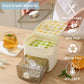 ❄️Geladeira portátil com tampa e caixa de armazenamento🧊