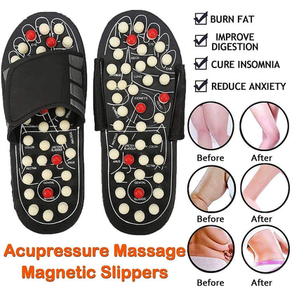 🔥PROMOÇÃO COM 50% DE DESCONTO FIXO🔥 Chinelos de Terapia Magnética e Acupuntura