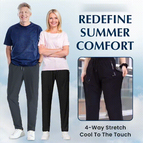 💖💖ÚLTIMO DIA – 65% DE DESCONTO!💖🎁Calças Stretch Ultramaciais Unissex com Caimento Perfeito para Estilo Relaxado