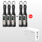 🔌 Cabo de carregamento 4 em 1 com display digital e chaveiro – Carregamento rápido, resistente a torções e compacto