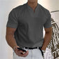 Camisa T-shirt Masculina Social Executivo de Manga Curta – Ideal para Fitness e Negócios
