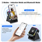🔥Oferta limitada de 50% de desconto!🔥 Caixa de som Bluetooth sem fio 5 em 1 com função de indução (carregamento por indução) e suporte ajustável para celular.
