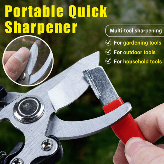 💥Compre 1 Leve 1 Grátis - Pedra de Amolar Dupla Portátil para Exterior