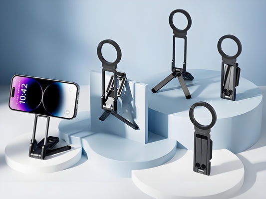 🔥PROMOÇÃO QUENTE 🔥 Tripé Magnético Forte para iPhone (50% DE DESCONTO)