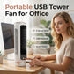 Ventilador de USB portátil com 3 velocidades