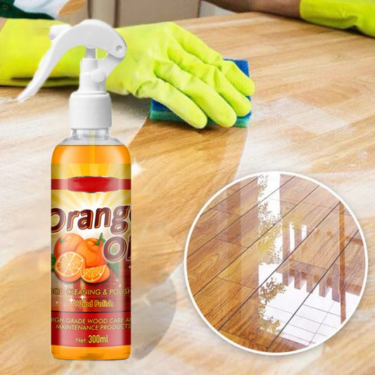 freeskyd® Spray de Cera de Abelha para Piso de Madeira ScratchErase – Limpa, restaura o brilho e remove arranhões