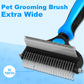 Ferramenta profissional para desembaraçar pelos de cães e gatos