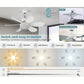 ⏰ÚLTIMO DIA DE PROMOÇÃO 50% DE DESCONTO🔥 Ventilador de Teto LED SmartBreez™ 40W – 52cm, Super Silencioso com Controle Remoto 🎯 | Ideal para Quarto 😴, Cozinha 👩‍🍳 e Garagem 🛠️