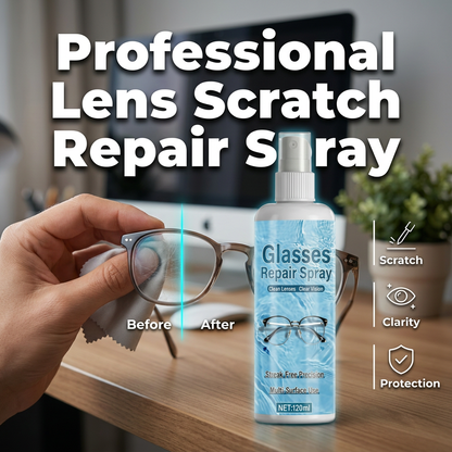 👓Spray Profissional para Reparo de Arranhões em Lentes