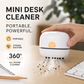 Mini aspirador de pó portátil para mesa