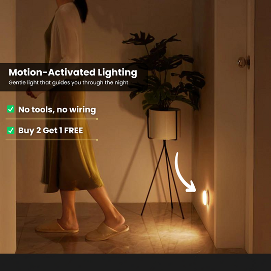 💎Compre 1, Leve 1 Grátis💎 Luz LED Sensor de Movimento Econômica – Recarregável por USB, Liga Automaticamente no Escuro e Instalação Magnética Fácil 🌙⚡