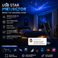 Projetor HD Plug-and-Play "Galáxia e Oceano" como luz noturna 🥳 Mais de 50.000 usuários satisfeitos