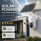 📦50% DE DESCONTO | Conjunto de Câmera de Segurança Sem Fio com Energia Solar e Alarme