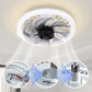 💥PROMOÇÃO 2026 50% DE DESCONTO💥 Luz ventilador 2 em 1 silencioso regulável com controle remoto