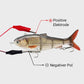🔥50% DE DESCONTO🐟Isca de pesca robótica com múltiplas articulações e LED⚡️Compra uma vez, usa infinitas vezes❗️
