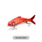 🔥50% DE DESCONTO🐟Isca de pesca robótica com múltiplas articulações e LED⚡️Compra uma vez, usa infinitas vezes❗️
