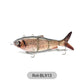 🔥50% DE DESCONTO🐟Isca de pesca robótica com múltiplas articulações e LED⚡️Compra uma vez, usa infinitas vezes❗️