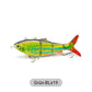 🔥50% DE DESCONTO🐟Isca de pesca robótica com múltiplas articulações e LED⚡️Compra uma vez, usa infinitas vezes❗️