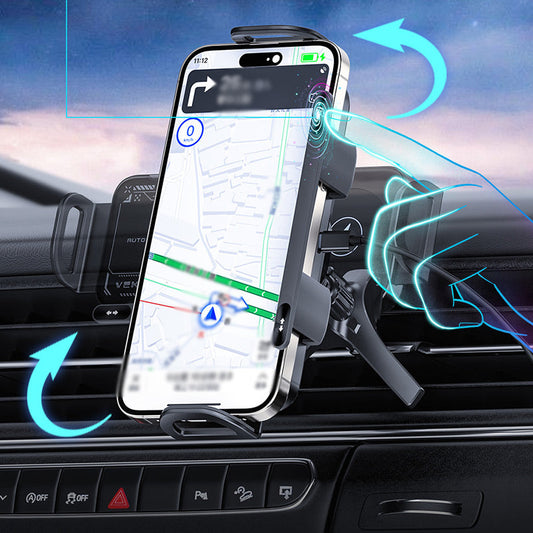 Car motorized stand (with wireless charging)