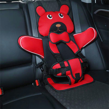 Children's Cartoon Portable Car Safety Seat