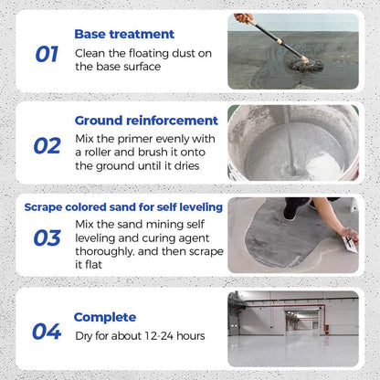 🔥HOT SALE🔥High-Gloss Marble Effect Epoxy Floor Coating