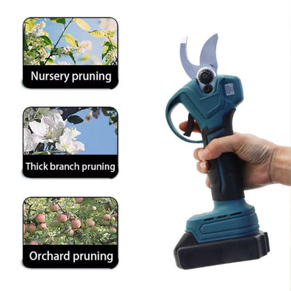 Cordless Lithium Electric Pruning Shears with LCD Display