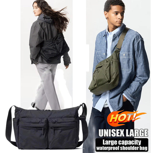 Unisex Casual Large Capacity Shoulder Bag