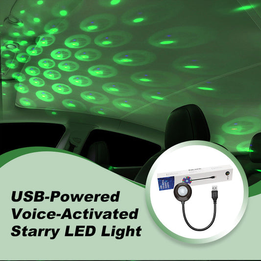 USB-Powered Voice-Activated Starry LED Light