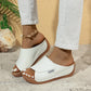 🔥Casual Wedge Slide Sandalen voor dames